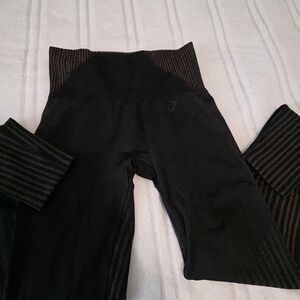 Gymshark Black and Gray Leggings